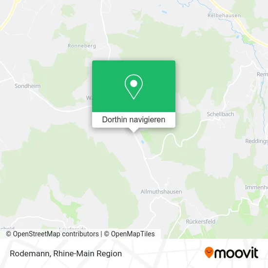 Rodemann Karte