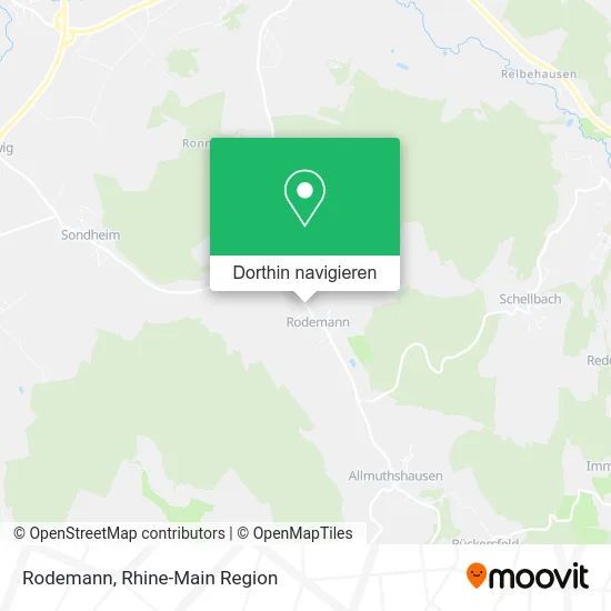 Rodemann Karte