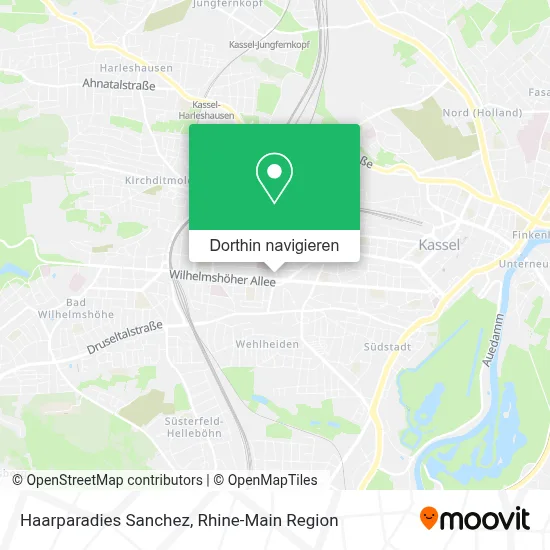 Haarparadies Sanchez Karte