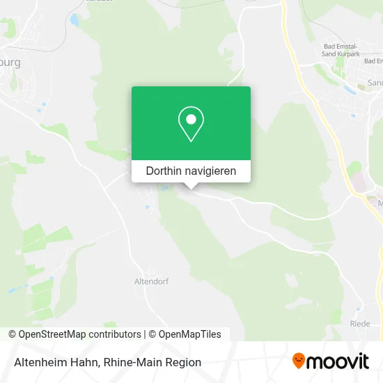Altenheim Hahn Karte