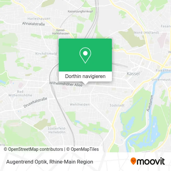 Augentrend Optik Karte