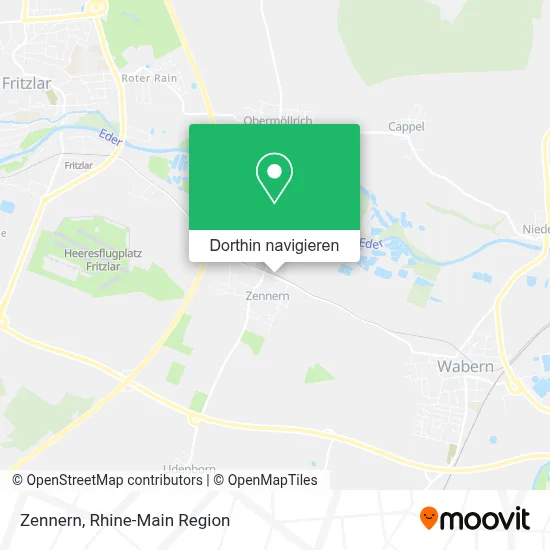 Zennern Karte