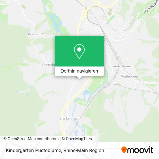 Kindergarten Pusteblume Karte
