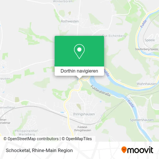 Schocketal Karte