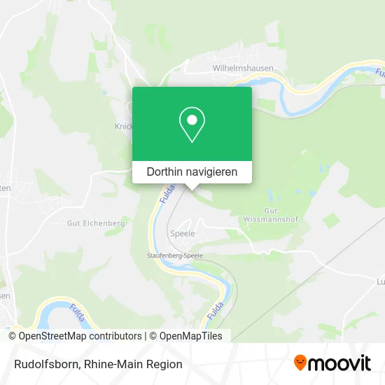 Rudolfsborn Karte