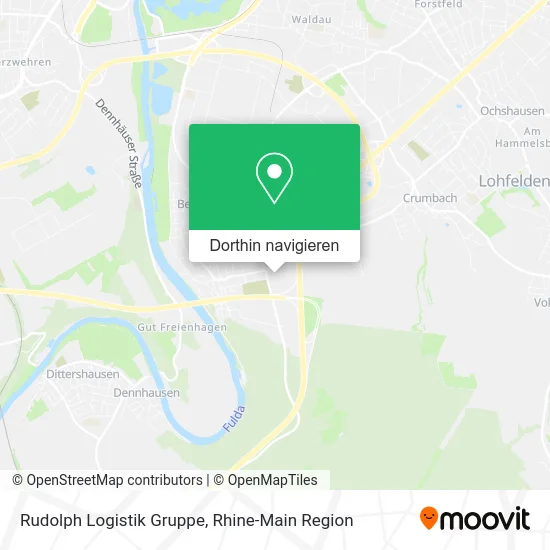 Rudolph Logistik Gruppe Karte