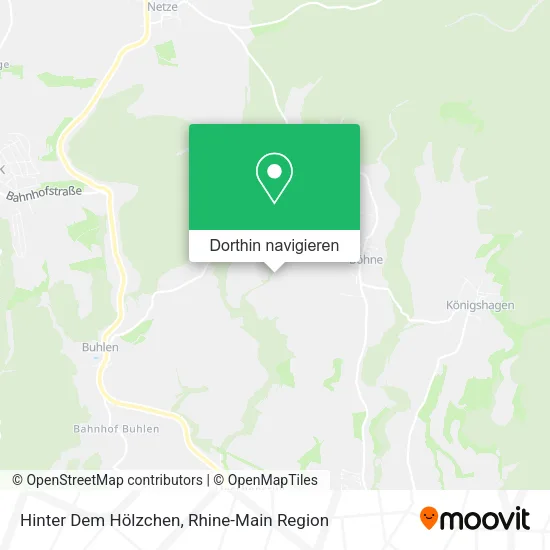 Hinter Dem Hölzchen Karte
