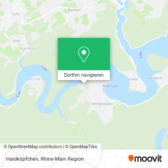 Haidköpfchen Karte