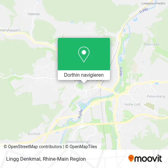 Lingg Denkmal Karte
