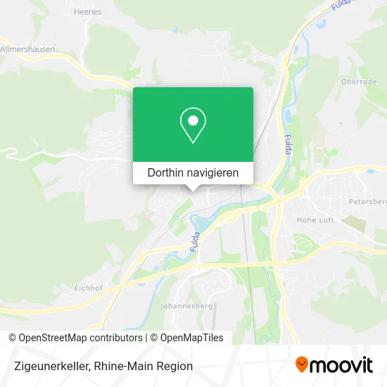 Zigeunerkeller Karte