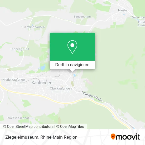 Ziegeleimuseum Karte