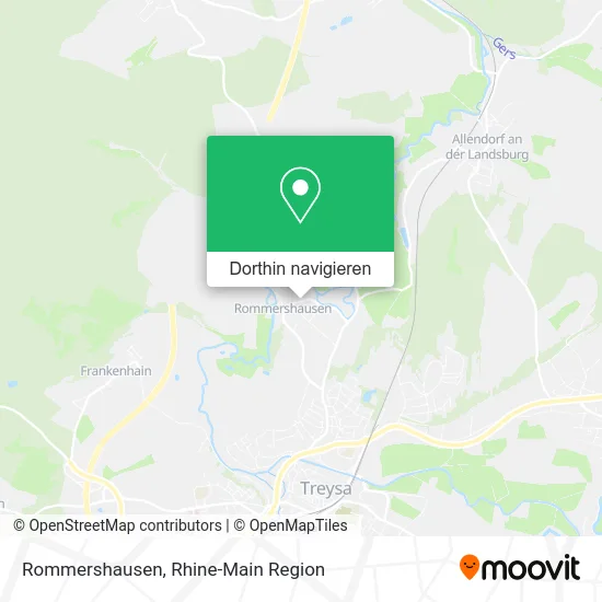 Rommershausen Karte