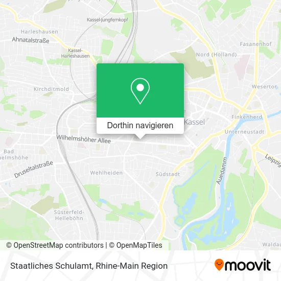 Staatliches Schulamt Karte