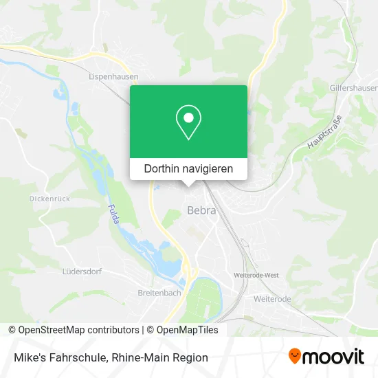 Mike's Fahrschule Karte