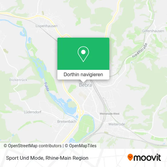 Sport Und Mode Karte