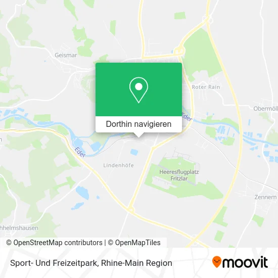 Sport- Und Freizeitpark Karte