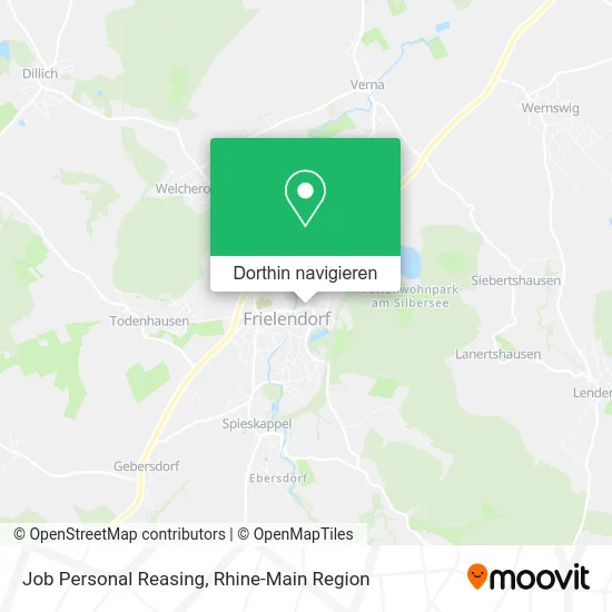 Job Personal Reasing Karte