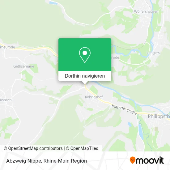Abzweig Nippe Karte