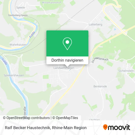 Ralf Becker Haustechnik Karte