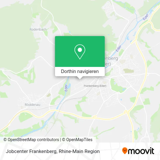 Jobcenter Frankenberg Karte