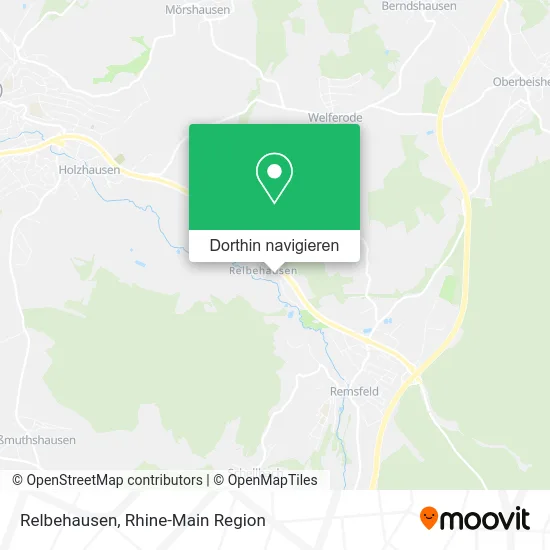 Relbehausen Karte