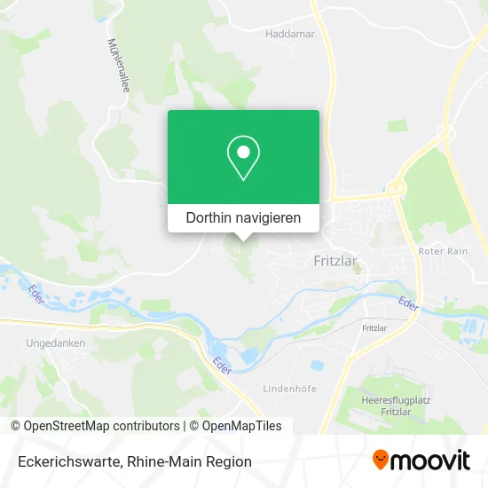 Eckerichswarte Karte