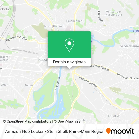 Amazon Hub Locker - Stein Shell Karte