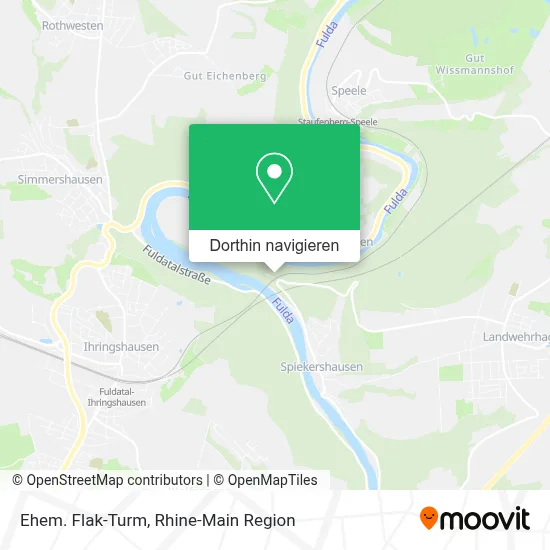 Ehem. Flak-Turm Karte