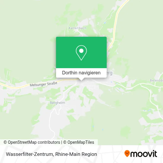 Wasserfilter-Zentrum Karte
