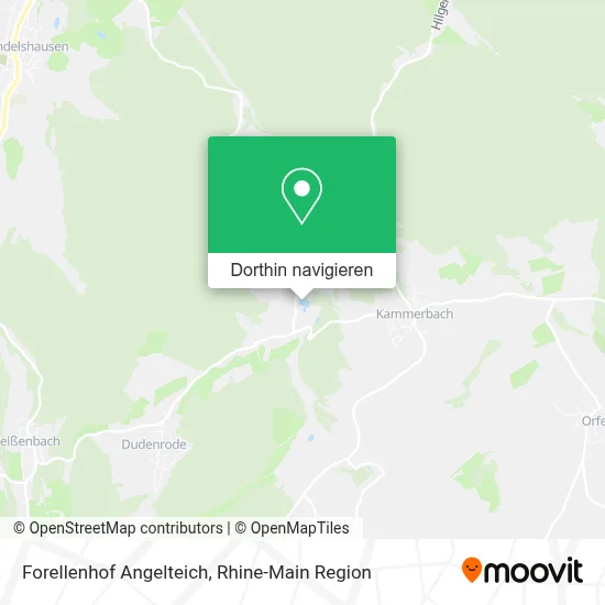 Forellenhof Angelteich Karte