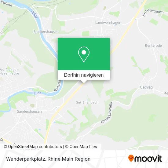 Wanderparkplatz Karte