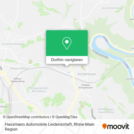 Hassmann Automobile Leidenschaft Karte