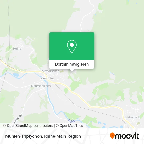 Mühlen-Triptychon Karte