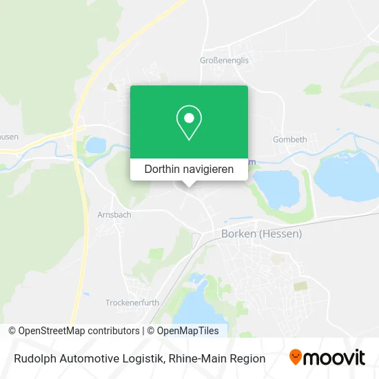 Rudolph Automotive Logistik Karte