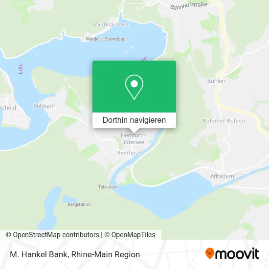 M. Hankel Bank Karte