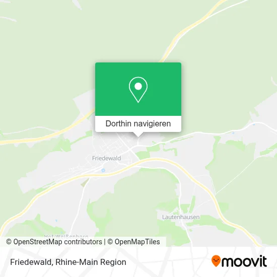 Friedewald Karte