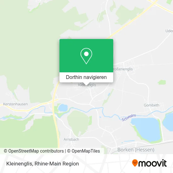 Kleinenglis Karte