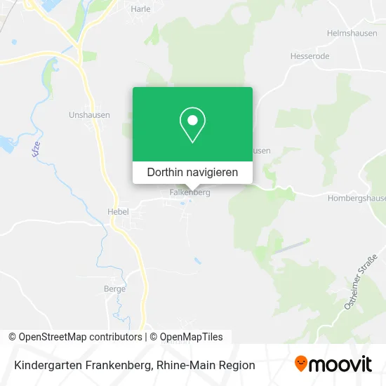Kindergarten Frankenberg Karte