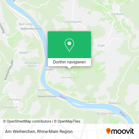 Am Weiherchen Karte
