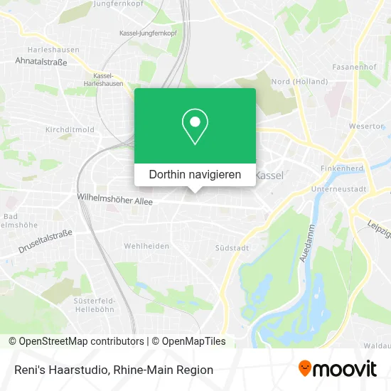 Reni's Haarstudio Karte