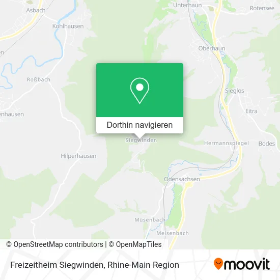 Freizeitheim Siegwinden Karte