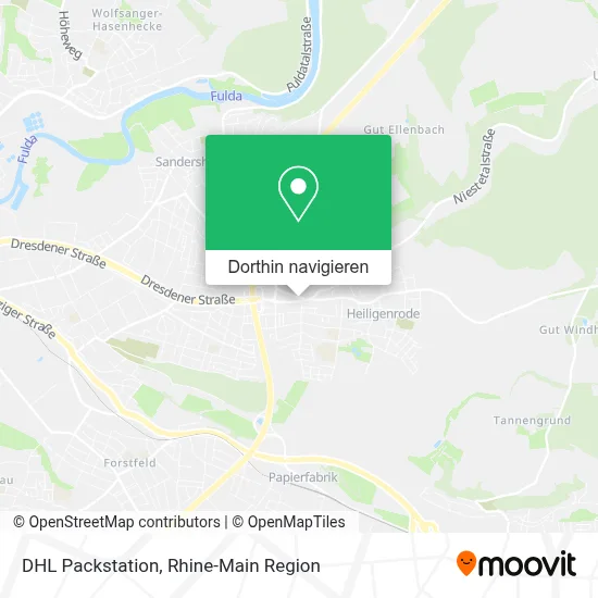 DHL Packstation Karte