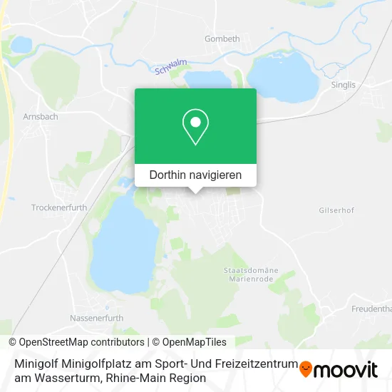 Minigolf Minigolfplatz am Sport- Und Freizeitzentrum am Wasserturm Karte