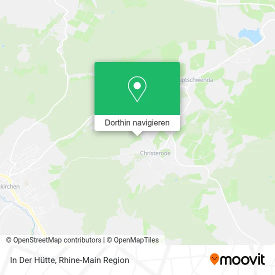 In Der Hütte Karte