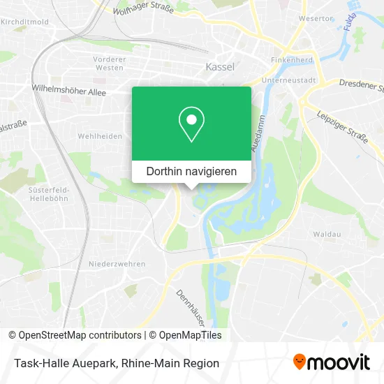 Task-Halle Auepark Karte