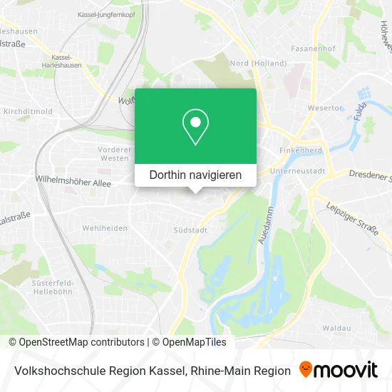 Volkshochschule Region Kassel Karte