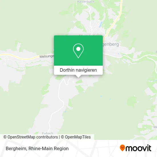 Bergheim Karte
