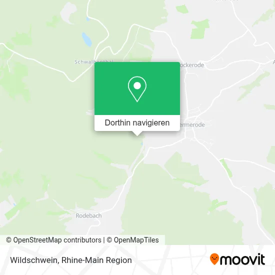 Wildschwein Karte