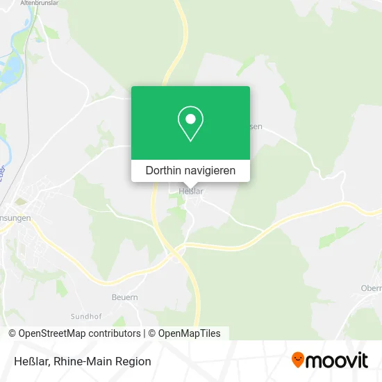 Heßlar Karte