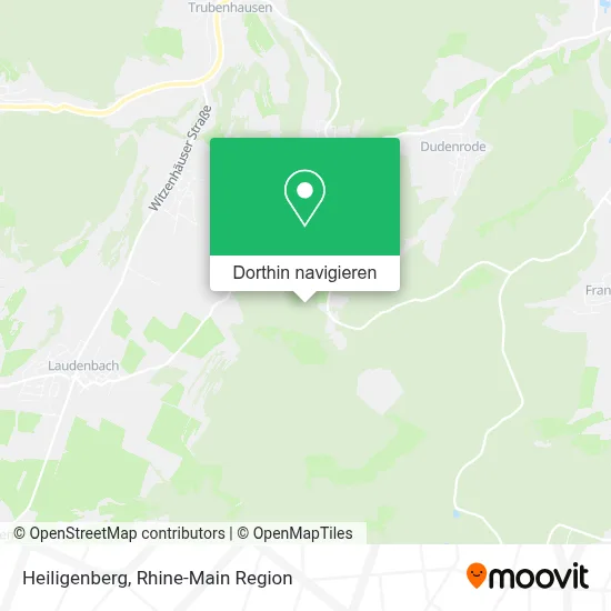 Heiligenberg Karte